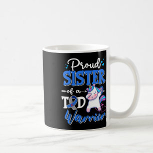 Caneca De Café Tipo 1 Sensibilização Para A Diabetes Irmã Orgulho