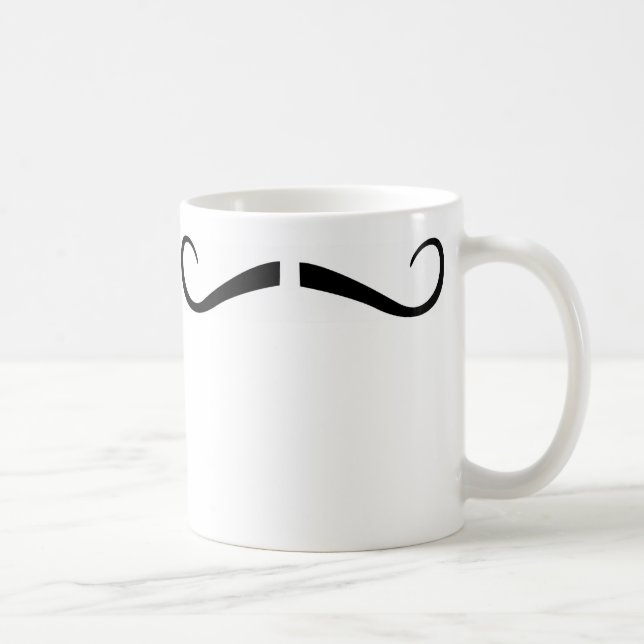 Caneca De Café tipo 8 dos moustachemugs (Direita)