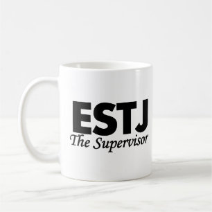 Caneca De Café Tipo de personalidade ESTJ   o supervisor