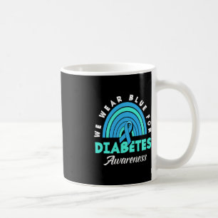Caneca De Café Tipo Diabético 1 T1D Nós Vestimos Azul Para Compre