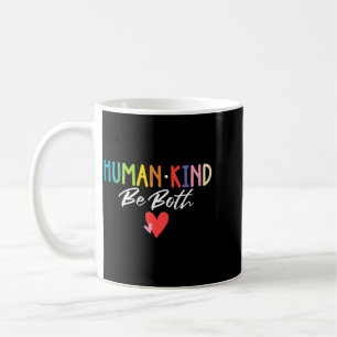 Caneca De Café Tipo Humano Seja Ambos Espalhar Bondade Empatia An