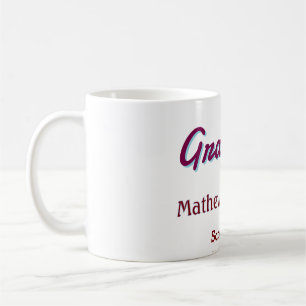 Caneca De Café Tipo negrito simples roxo classe formatura moderna