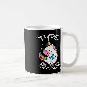 Caneca De Café Tipo um unicórnio maravilhoso para uma lei de diab