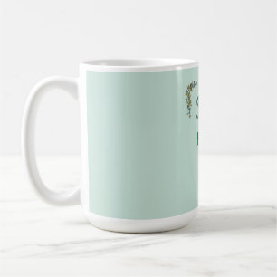 Caneca De Café Tipografia Botânica da Beleza