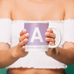 Caneca De Café Tipografia colorida amarela-rosa moderna aura<br><div class="desc">Tipografia moderna,  elegante aniversário de gradação natural da aura pastel,  aniversário,  páscoa,  mães e dias de os pais,  Natal,  graduação</div>