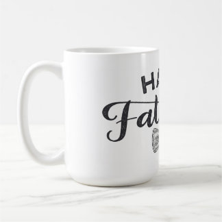 Caneca De Café Tipografia de Dia de os pais Feliz Elegante com Gr