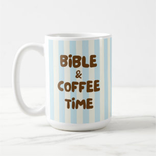 Caneca De Café Tipografia de Letreiro Marrom Cristão Café Aconche