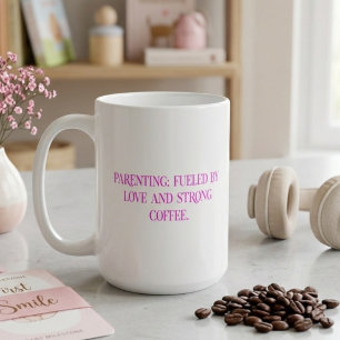 Caneca De Café Tipografia do Amor de Café dos Pais