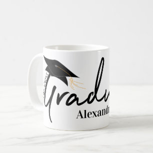Caneca De Café Tipografia do Formando e sua classe de nomes de Mu