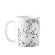 Tipografia Elegante que estamos noivos