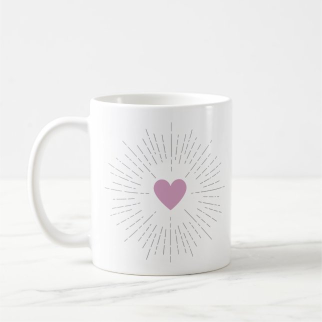 Caneca De Café Tipografia - Inspiration Quote Mug (Esquerda)
