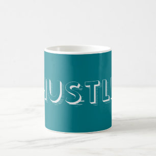 Caneca De Café Tipografia Moderna do White Hustle