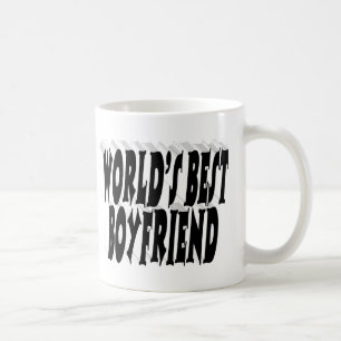 Caneca De Café tipografia namorado negra