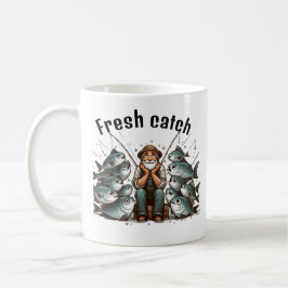 Caneca De Café Tired Fisherman Coffee Mug