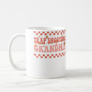 Caneca De Café Tiro ao Alvo Avó Atiradores de Armadilha Pombo de