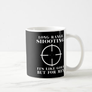 Caneca De Café Tiro de Longa Distância É Como Um Golfe Mas Para H