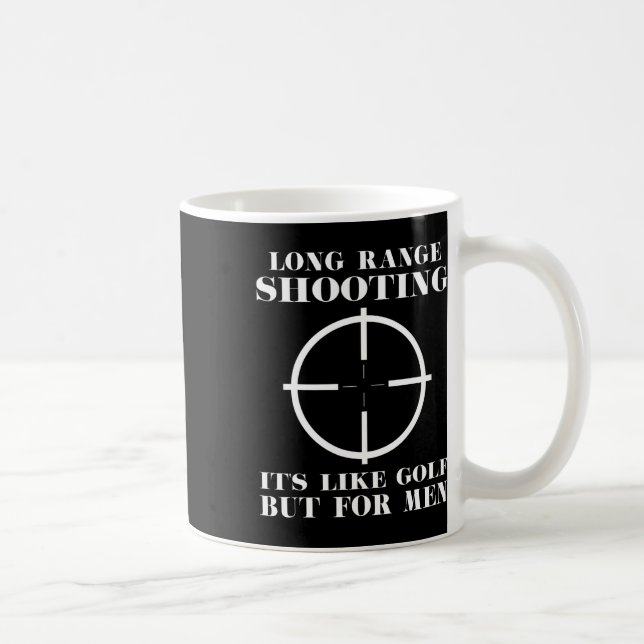 Caneca De Café Tiro de Longa Distância É Como Um Golfe Mas Para H (Direita)