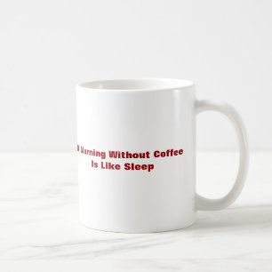 Caneca De Café Tiro diário do café - uma manhã com o café