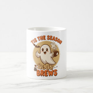 Caneca De Café Tis the Season Boos and Brews