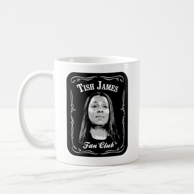 Caneca De Café Tish James Fan Club (Esquerda)