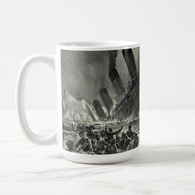 Caneca De Café Titanic do RMS de Sinalização (Esquerda)