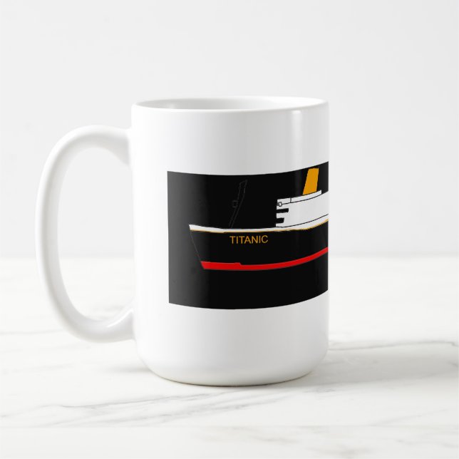 Caneca De Café Titanic e Britannic Mug (Esquerda)
