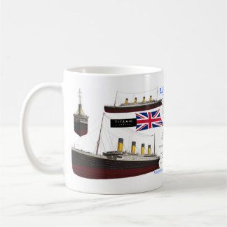 Caneca De Café Titanic, o navio mais famoso do mundo