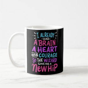 Caneca De Café Titanium Hip Replacation Surgery Humor New Hip