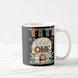 Caneca De Café Titi Da Selva Safari primeiro aniversario Selvagem