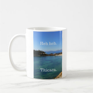 Caneca De Café Titicaca engraçado