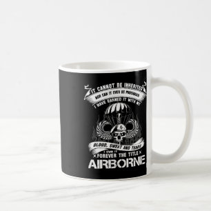 Caneca De Café Título "Airborne Army Ranger Vete"