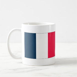 Caneca De Café Título da bandeira francesa e do hino nacional