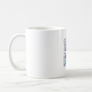Caneca De Café Título de Presente Mágico e Reservado de Unicórnio