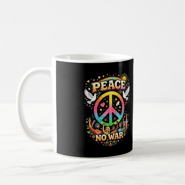 Caneca De Café Título: Paz Sobre a Guerra (Esquerda)