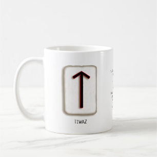 Caneca De Café Tiwaz RuneStone Mug