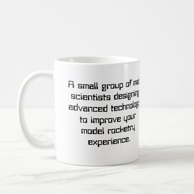 Caneca De Café TLA! , A grupo pequeno de cientistas loucos que (Esquerda)