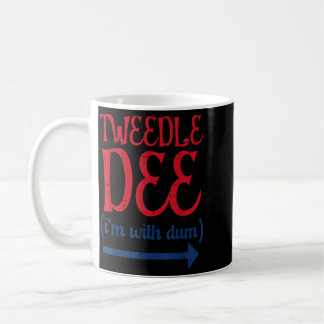 Caneca De Café Tle Dee Com Dum Fantasia Combinada De Halloween Mu