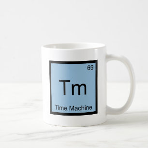 Caneca De Café TM - Símbolo do elemento da química da máquina 