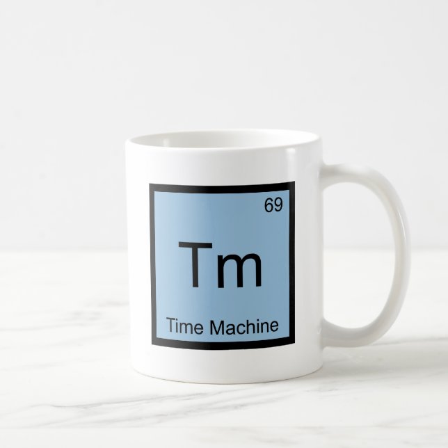 Caneca De Café TM - Símbolo do elemento da química da máquina do (Direita)