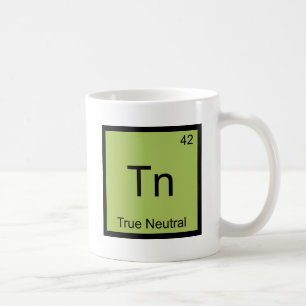 Caneca De Café Tn - Verdadeiramente Neutro Engraçado Símbolo de E