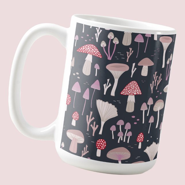 Caneca De Café Toadstool Fungi (Mushroom toadstool and fungi coffee mug)
