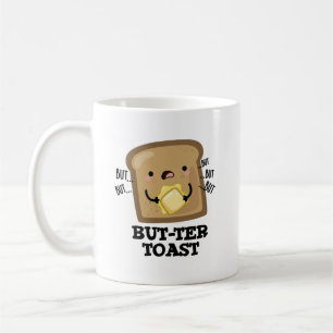 Caneca De Café Toast Bread Pun.