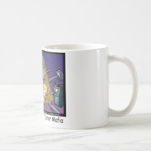 Caneca De Café Toast Mafia Funny Offbeat Dons & Camisetas