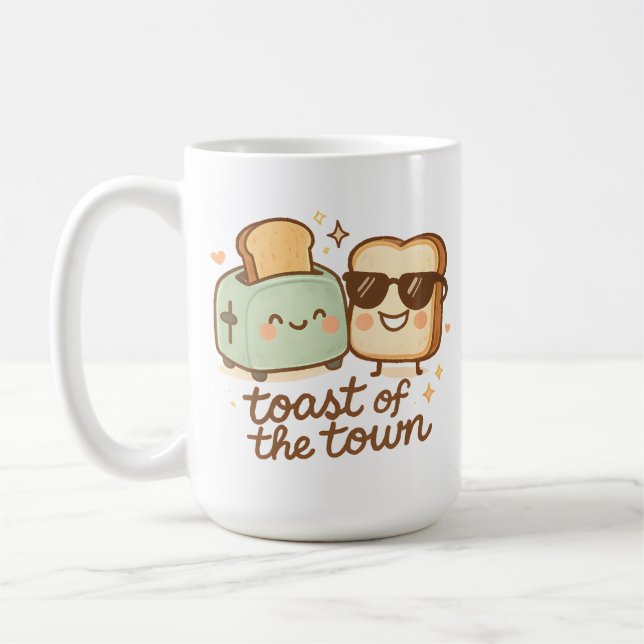 Caneca De Café Toast of the Town (Esquerda)