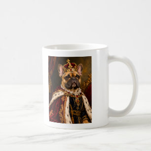 Caneca De Café Toca do Royal French Bulldog Rei do Renascimento C