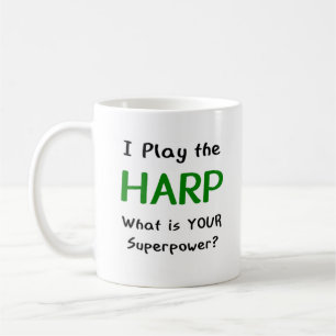 Caneca De Café tocador de harpa