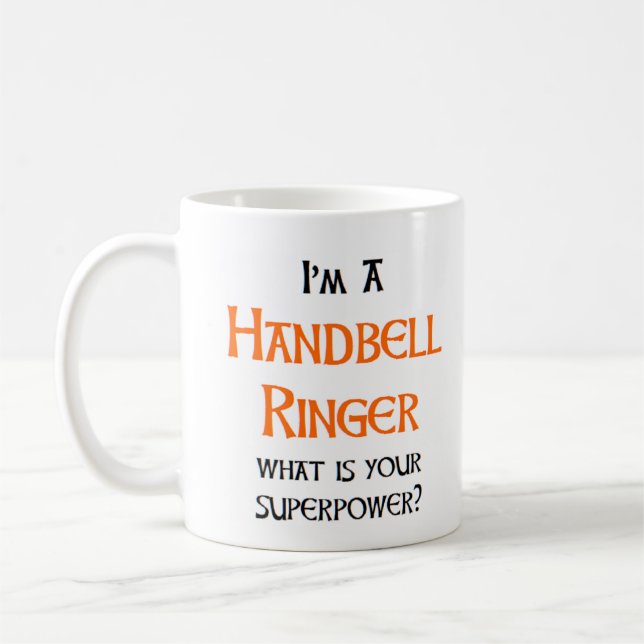 Caneca De Café tocador de sino de mão (Esquerda)