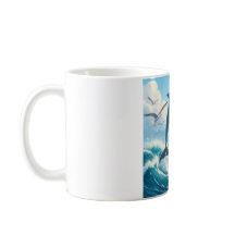 Tocando Dolphin Motif Mug