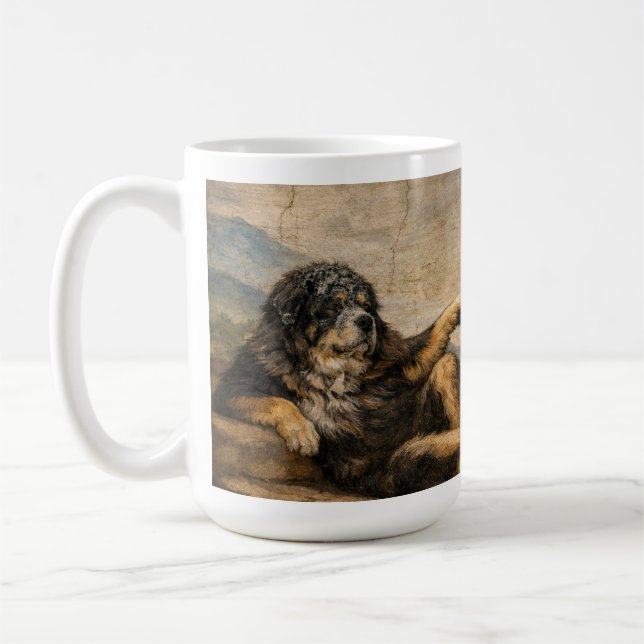Caneca De Café Tocando o Divino (Esquerda)