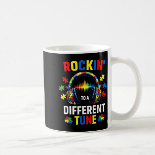 Caneca De Café Tocar ao Som de uma Melodia Diferente Autista Auti